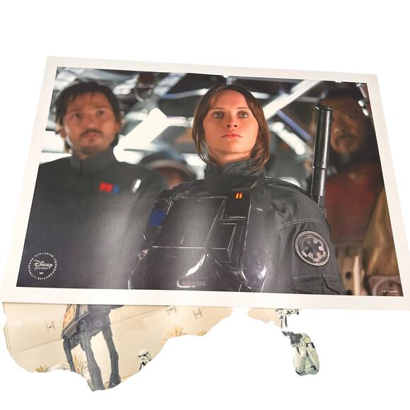 Disney Store Authentic Star Wars Rogue One Lithograph Set of 4 NEW - Picture 8 of 9